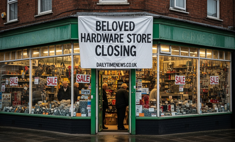 Beloved Hardware Store Closing